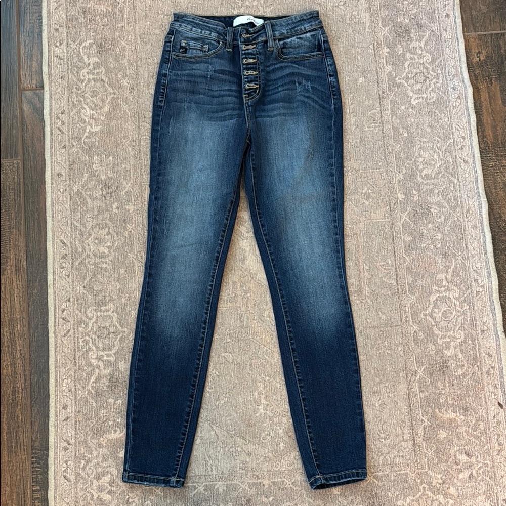 KanCan Blue High Rise Jeans Modern Fit
